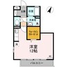 リファルジェント泉　Ｃ棟 1Rの間取り