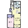 エクセレントハウス 1LDKの間取り