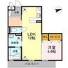 ＳＥＪＯＵＲウエノ 1LDKの間取り