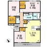 コンフォール 3LDKの間取り