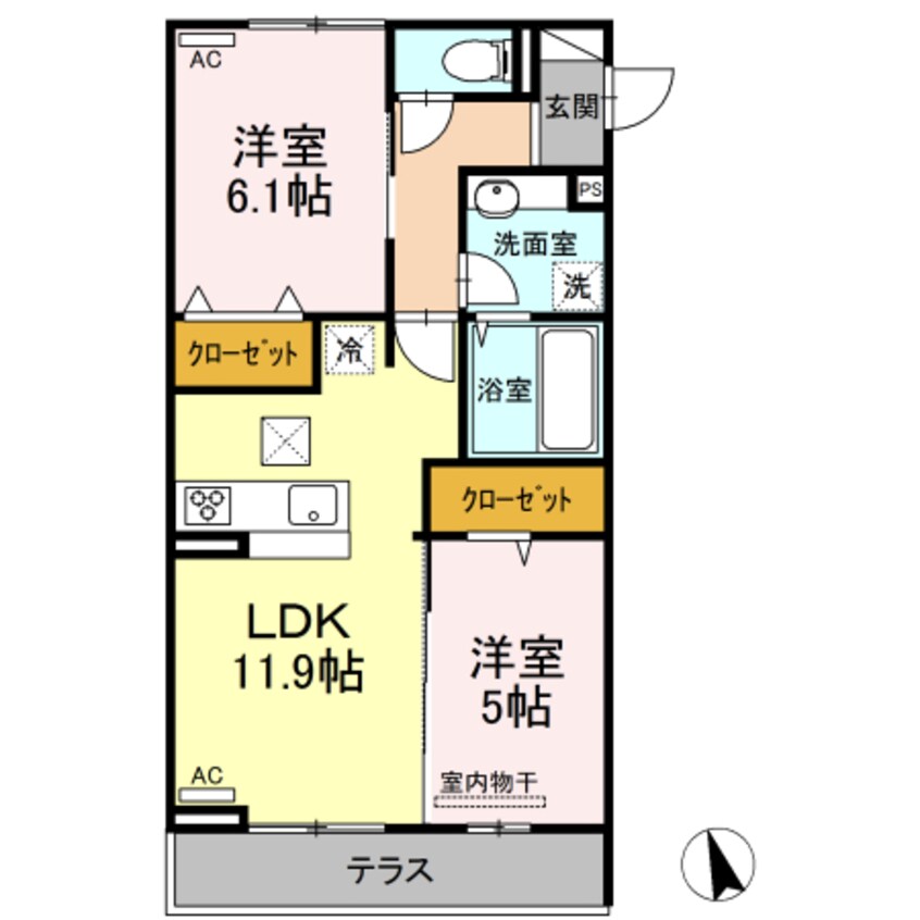 間取図 ドルフオーベン