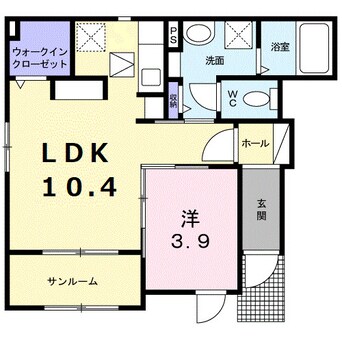間取図 グレイス　日吉台