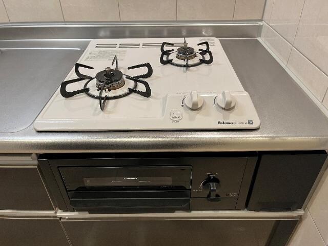 二口コンロ(グリル付) リライズ