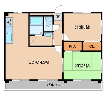 間取図 フルーヴ394