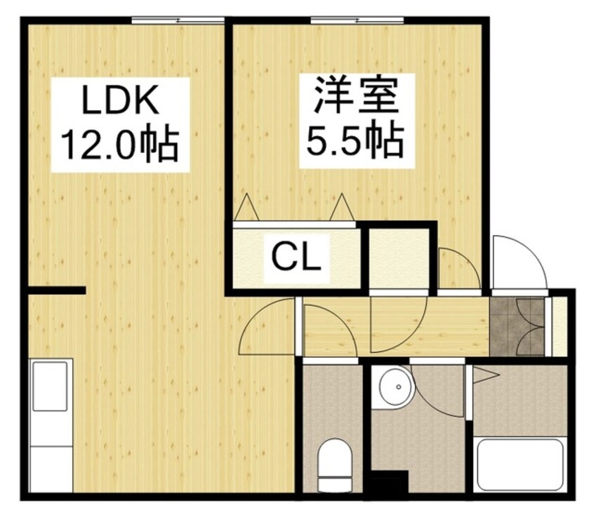 間取図 グランディール