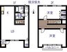 メゾンアイビス 2LDKの間取り