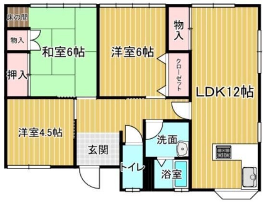 間取図 幕山台　佐藤住宅