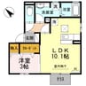 プラス平原 1LDKの間取り