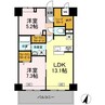 セレーノ福山駅前 2LDKの間取り