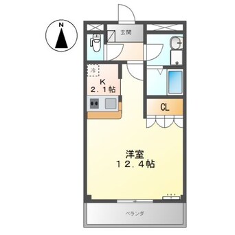 間取図 セイフティ・パレＫ