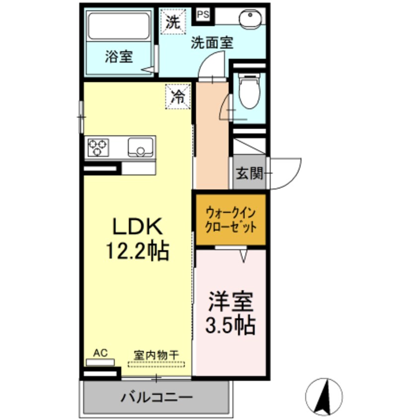 間取図 アーク南蔵王