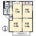 プライム EASTの間取図
