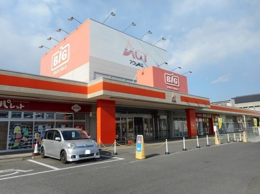 ザ・ビッグ神辺店まで400m ライフランドＤ