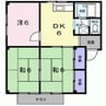 シティハイツ清和 3DKの間取り