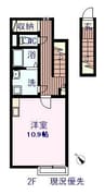 ＡＲＡＨＩＲＵＫ．Ｏ 1Rの間取り