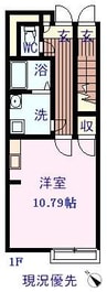 ＡＲＡＨＩＲＵＫ．Ｏ 1Rの間取り