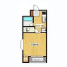 ビレッジ霞 1DKの間取り