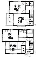 サンライズ21の間取図