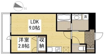 間取図 月光福山三吉町