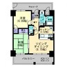 アルファステイツ入船町 2LDKの間取り
