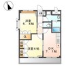 ルーエンビレッジＡ 2DKの間取り