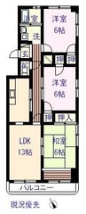 I’Sタウン 3LDKの間取り