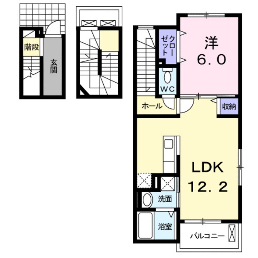 間取図 メゾン　アヴァンティ