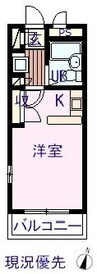 RX寺町 1Rの間取り