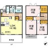 フェリーチェ B 3LDKの間取り