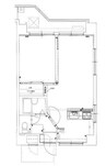 大福マンションII 1LDKの間取り