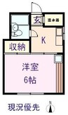 ＯＤｙビル 1Kの間取り