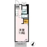 プレッソ 1Rの間取り