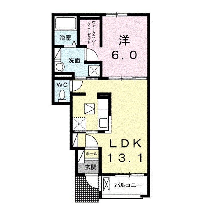 間取り図 ロックフィールド　Ⅴ