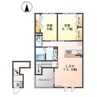 Ｐｅｅｒ　Ｍａｉｓｏｎ　Ⅱ 2LDKの間取り