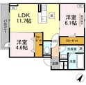 D-residence多治米東Sの間取図