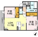 D-residence多治米東Sの間取図