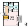 セジュール南町 1Rの間取り