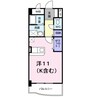 ジュピター瀬戸 1Rの間取り