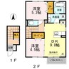 D-room伊勢丘 2LDKの間取り