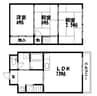 レイクス本庄 3LDKの間取り