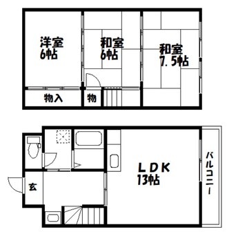 間取図 レイクス本庄