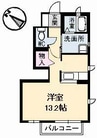 TIME&STYLE EAST 1Rの間取り