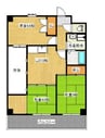 グレーシル鷹取 3DKの間取り