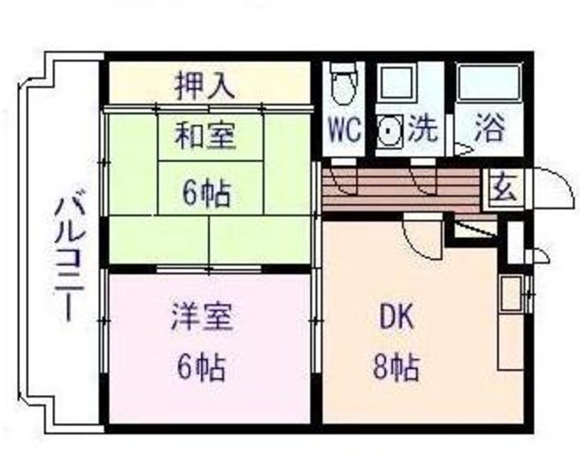 間取図 メゾンゆき