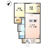 グランディール　Ａ 2LDKの間取り
