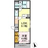 D-residence曙町1丁目 1LDKの間取り