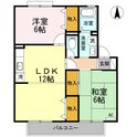 ビラ芳翠B棟の間取図