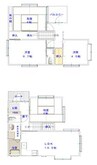 西新涯町戸建貸家 4LDKの間取り