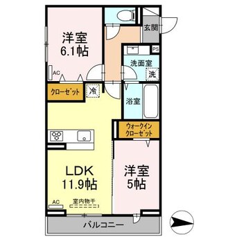 間取図 フェールⅡ