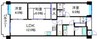 ダイアパレス三之丸 3LDKの間取り